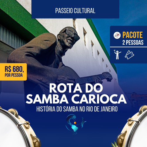 Rota do Samba Carioca - 2 Pessoas