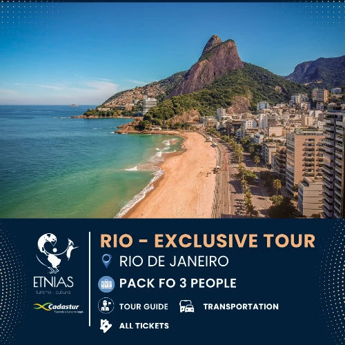 Creative Rio - Full day Experience - Pack for 3 People