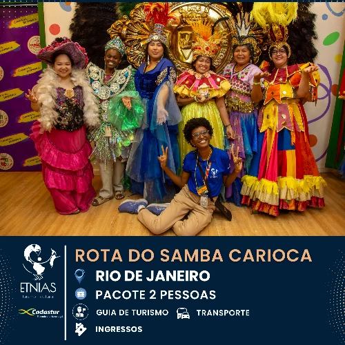 Rota do Samba Carioca - 2 Pessoas