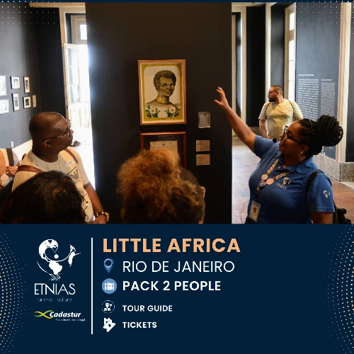 Passeio a pé pela Pequena África no Rio de Janeiro - Pacote para 2 Pessoas