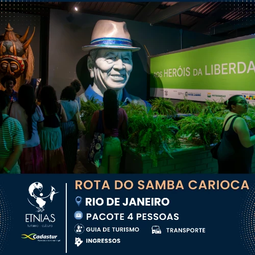 Rota do Samba Carioca - 4 Pessoas